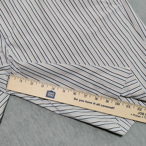 Tommy Bahama Short Men 36 Actual 40 Striped Chino Flat Front Stretch 10" Inseam - Picture 10 of 14